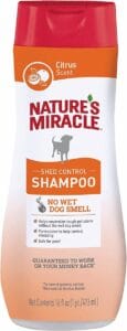 natures miracle dog shampoo