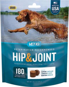VetIQ Hip & Joint Supplement for Dogs, Anti Inflammatory Joint Support